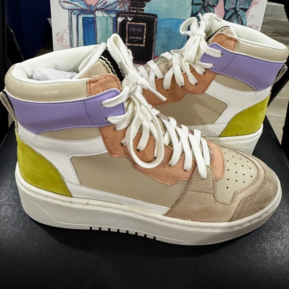 ✨ Shu Shop Sinead High-Top Sneakers – Size 7.5 (Brand New) ✨ - Picture 5 of 6